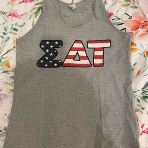 In sdt we trust patriotic tank